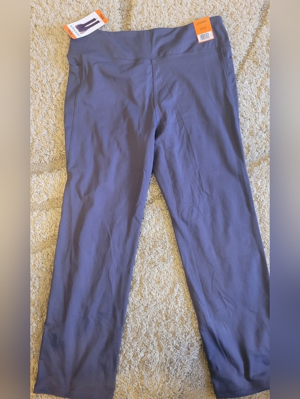 Jockey Crosswaist Yoga Oants With Pockets XXL NWT